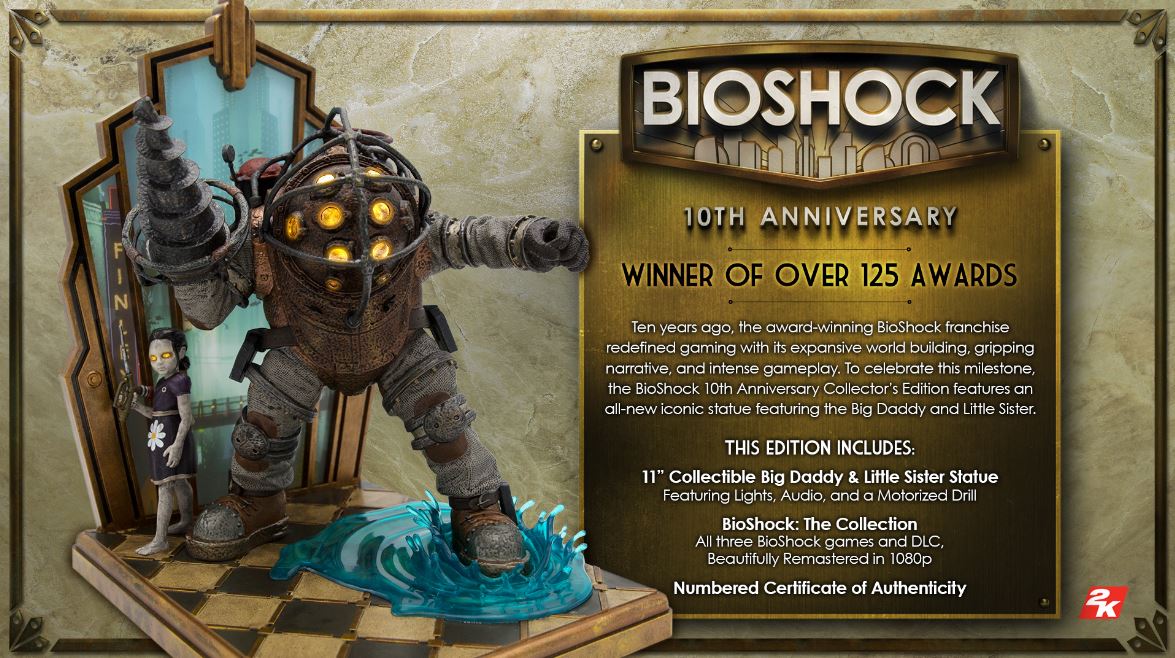 bioshock edition collector spéciale 10 ans cover