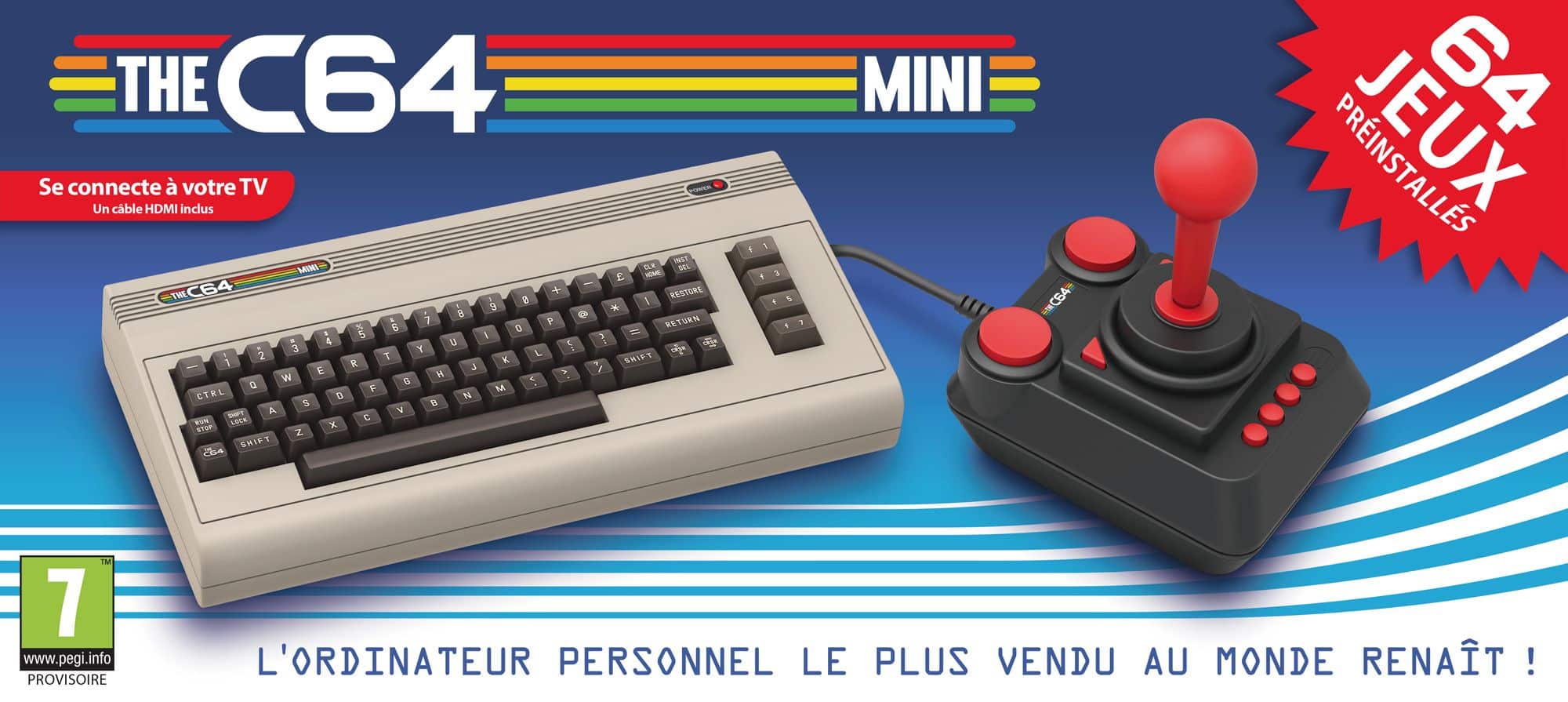 C64 Mini annonce precommande