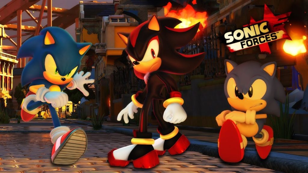 sonic forces sorties jeux video