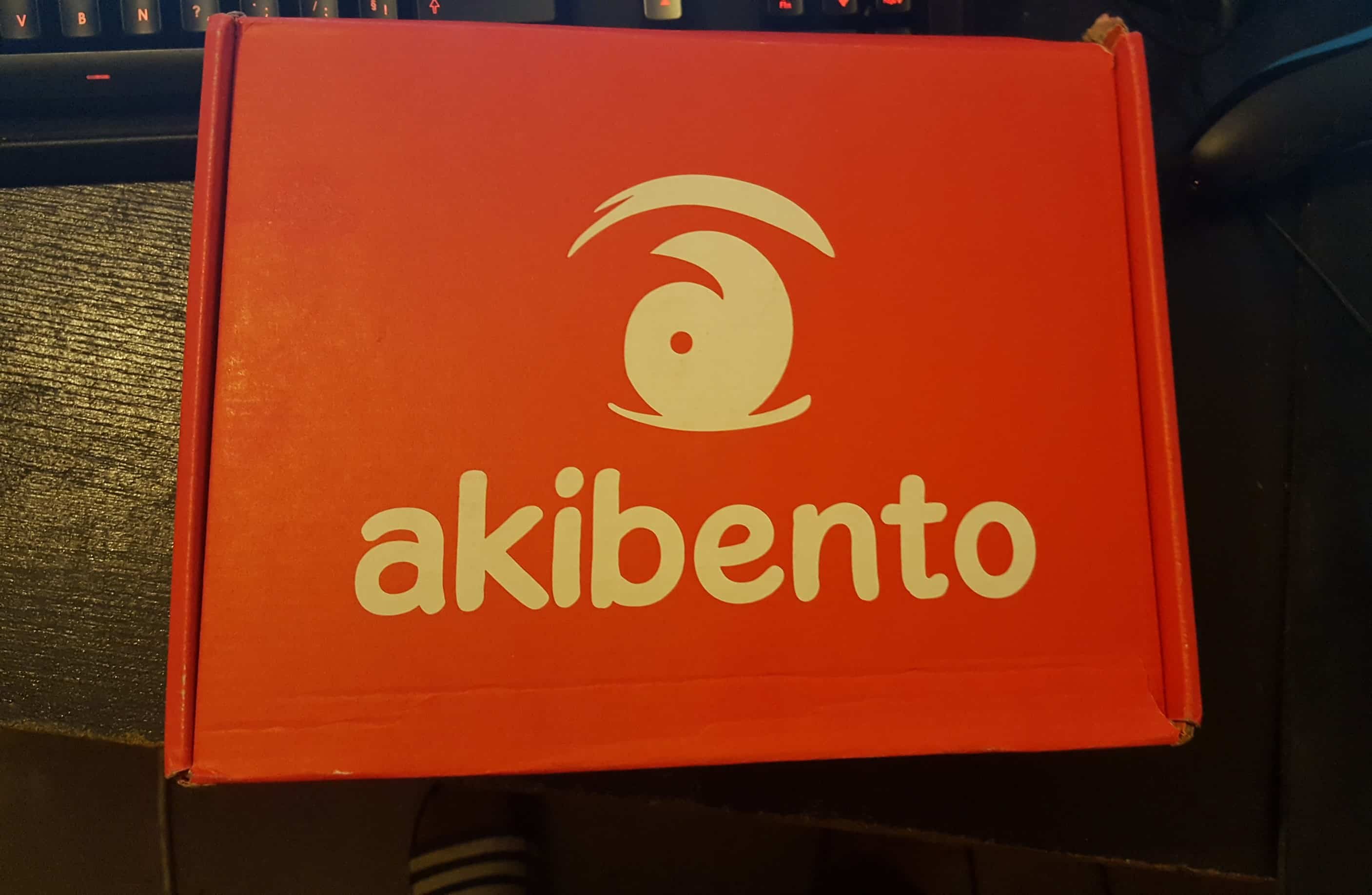 Akibento Box Geek Décembre 2017