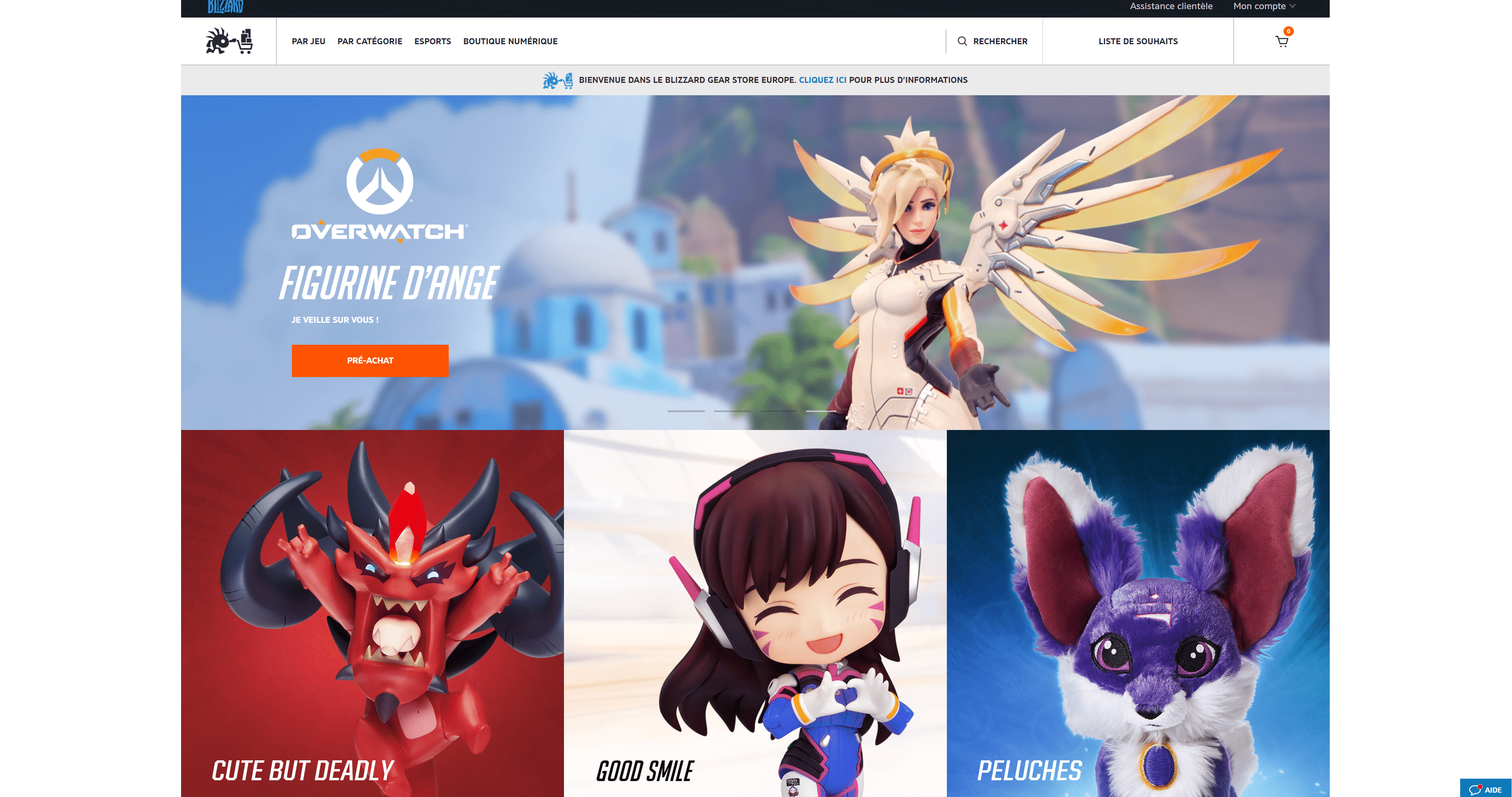 Blizzard Gear Store : La boutique européenne est ouverte - GrettoGeek